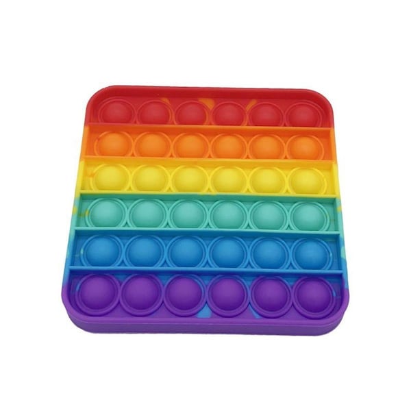 Agilidad Square Shape EZ-Bubble Push & Pop Silicone Fidget Toy AG2934055 - main